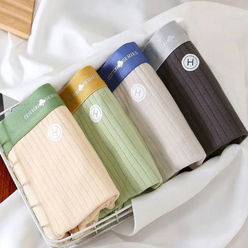 Ultra Absorbent Lightweight Cotton Boxer (set of 4)